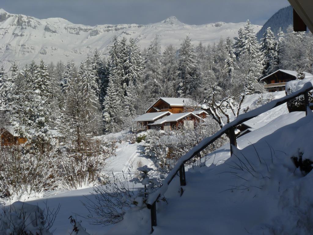 Chalet Des Alpes - Sunset View - Crans-Montana Exteriör bild