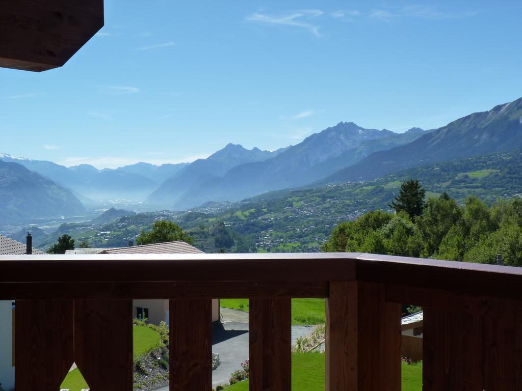 Chalet Des Alpes - Sunset View - Crans-Montana Exteriör bild